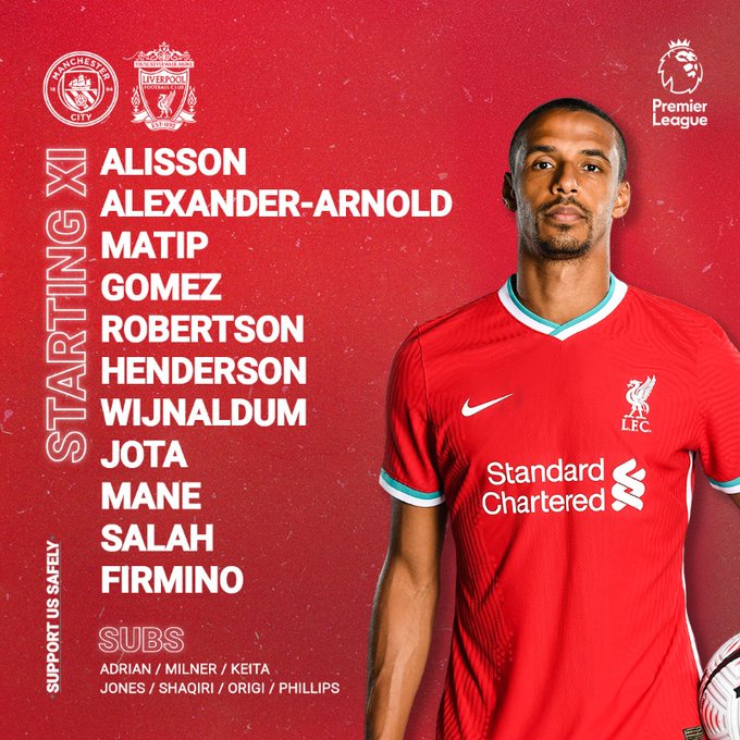 Man City vs Liverpool