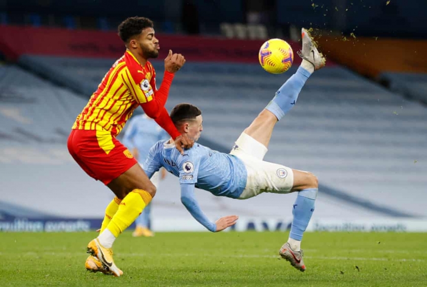 Man City 1-1 West Brom