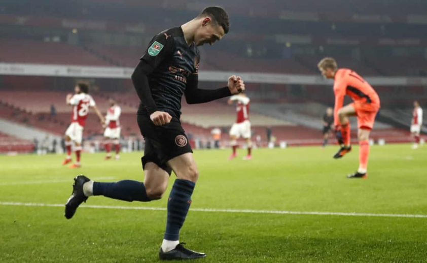 Arsenal 1-4 Man City