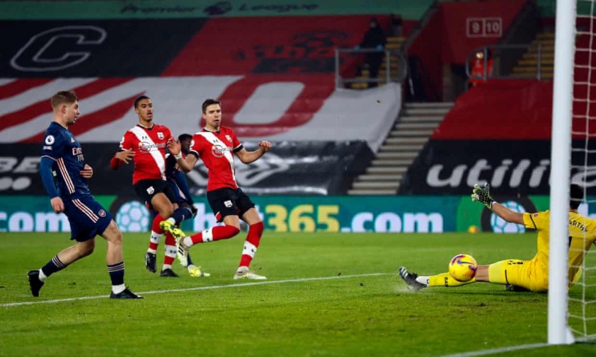 Southampton 1-1 Arsenal