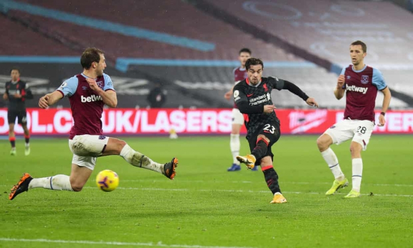 West Ham 0-0 Liverpool