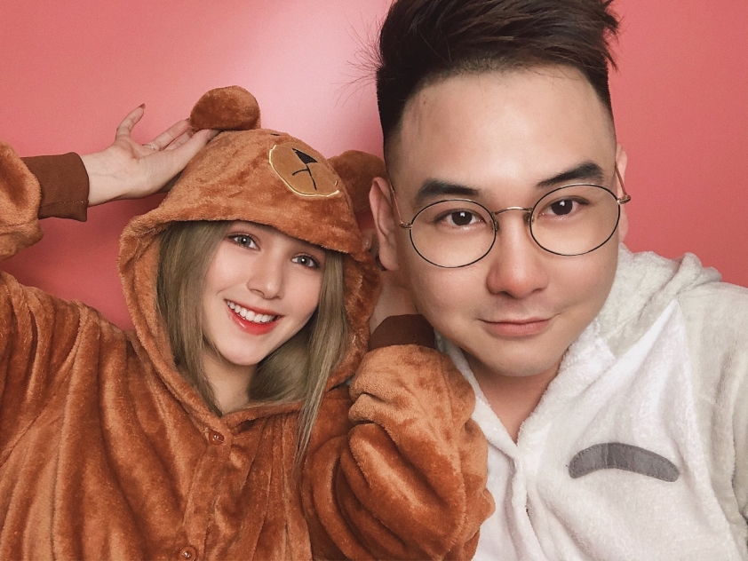 dung hinh truoc nhan sac cua vo steamer Xemesis - xoai non