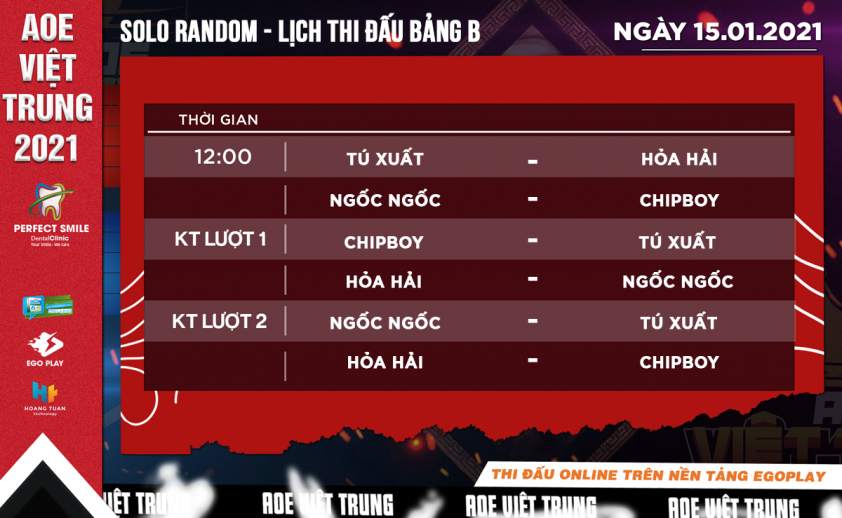 lich thi dau aoe viet trung hom nay ngay 15/01