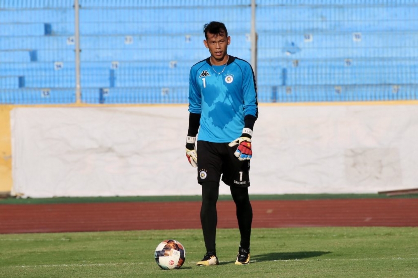 Thủ môn gốc Đồng Tháp có sự trở lại bất ngờ trong màu áo Hà Nội FC (Ảnh: Internet)