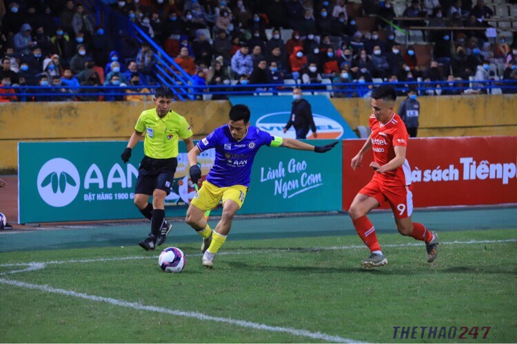 Những bàn thắng của Văn Quyết luôn mang tính quan trọng trong những trận đấu của Hà Nội FC (Ảnh: Thu Nga)