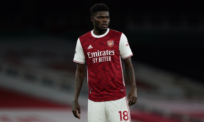 Có Thomas Partey trên sân, Arsenal thực sự yên tâm với tuyến giữa của mình (Ảnh: Internet)