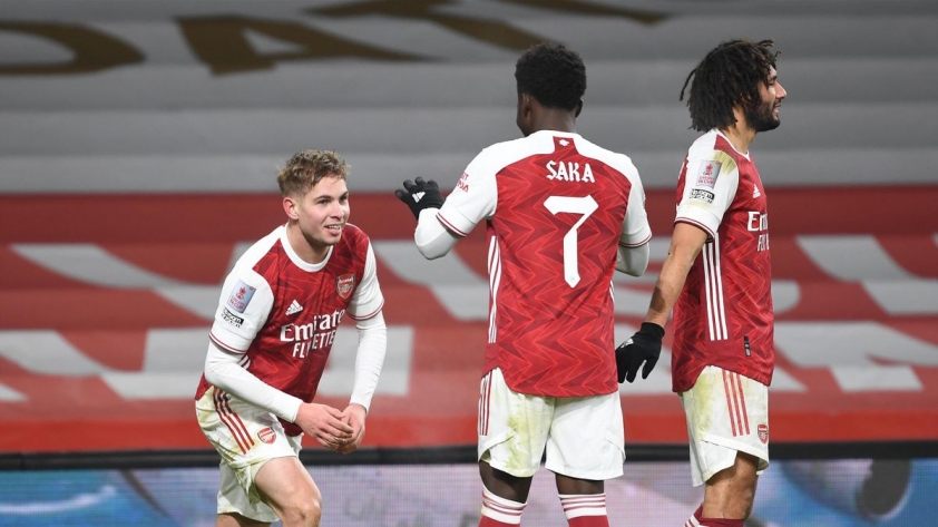 Bộ đôi trẻ tuổi đang tạo nên một Arsenal tươi mới (Ảnh: Internet)