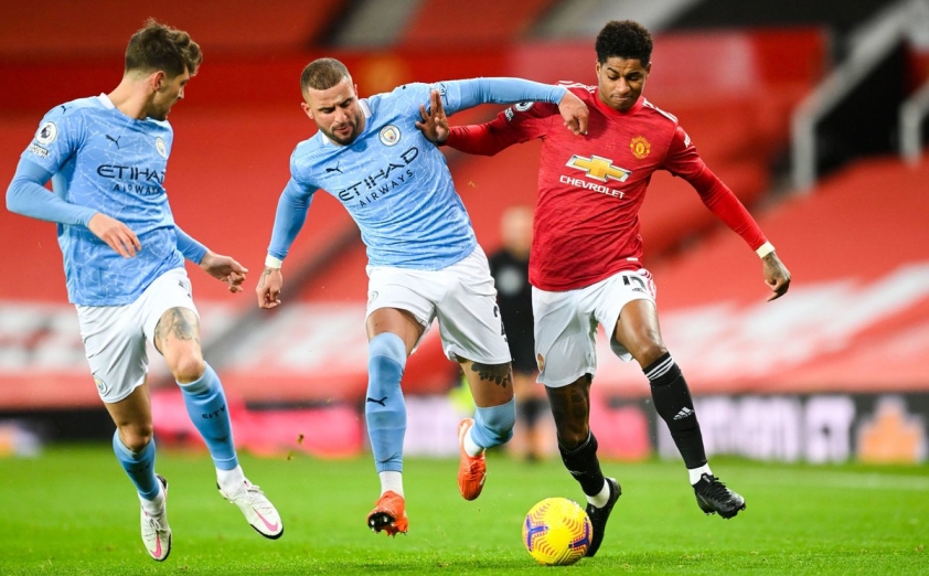 Trận Derby Manchester sắp tới chỉ còn mang tính danh dự (Ảnh: FB CLB)