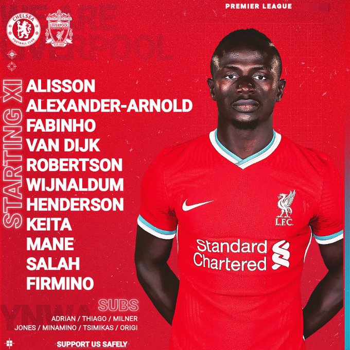 Trực tiếp Chelsea vs Liverpool: Đội hình mạnh nhất ra sân Ảnh 1