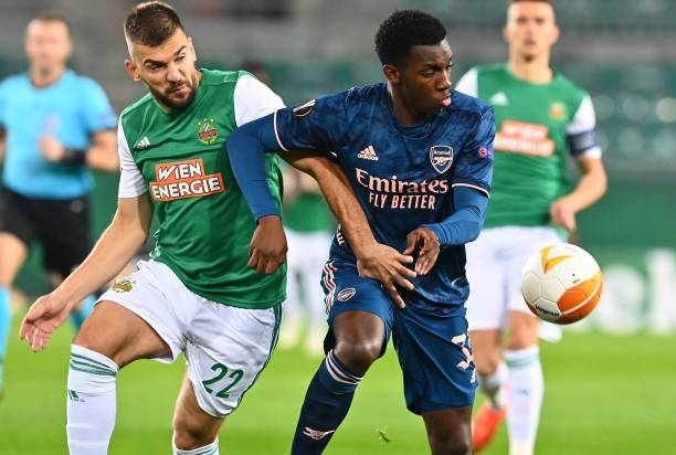 Trực tiếp Rapid Wien 0-0 Arsenal: Chủ nhà chơi tự tin Ảnh 1