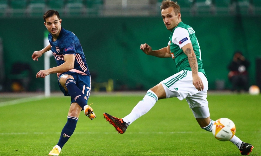 Trực tiếp Rapid Wien 0-0 Arsenal: Nhập cuộc hứng khởi Ảnh 1