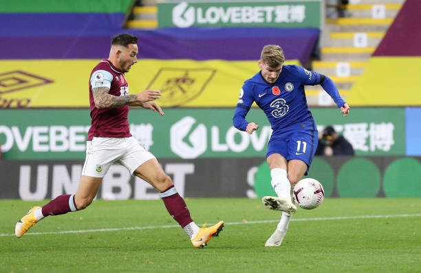 Trực tiếp Burnley 0-3 Chelsea: Werner nổ súng Ảnh 1