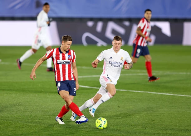Trực tiếp Real Madrid 1-0 Atletico: Sức ép khủng khiếp Ảnh 1