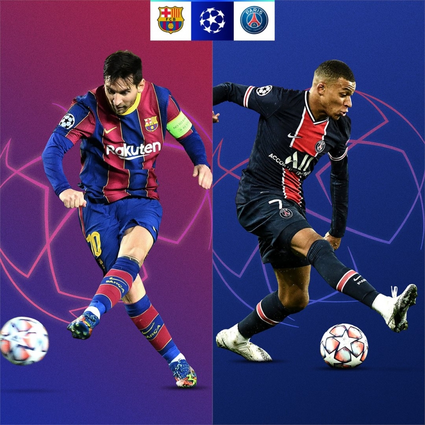Barca đại chiến PSG tại vòng 1/8 Cúp C1 Ảnh 1