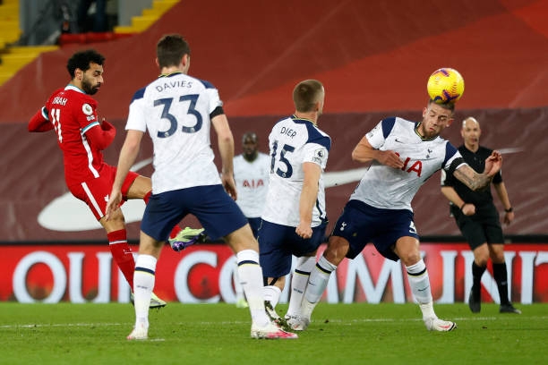 Trực tiếp Liverpool 1-0 Tottenham: Salah lập công Ảnh 1