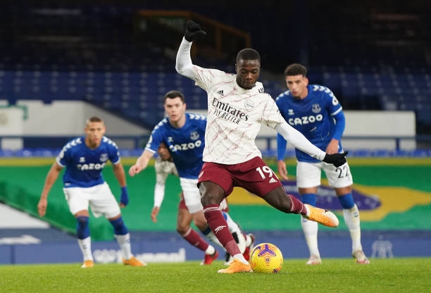 Trực tiếp Everton 1-1 Arsenal: Đôi công hấp dẫn Ảnh 1