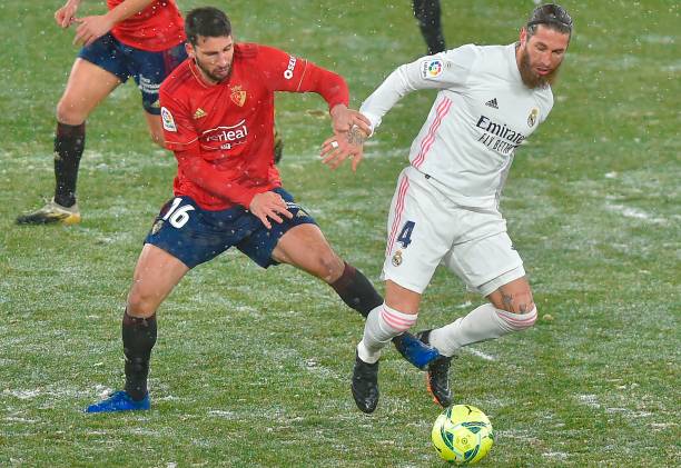 Trực tiếp Osasuna 0-0 Real Madrid: Hazard trở lại Ảnh 1
