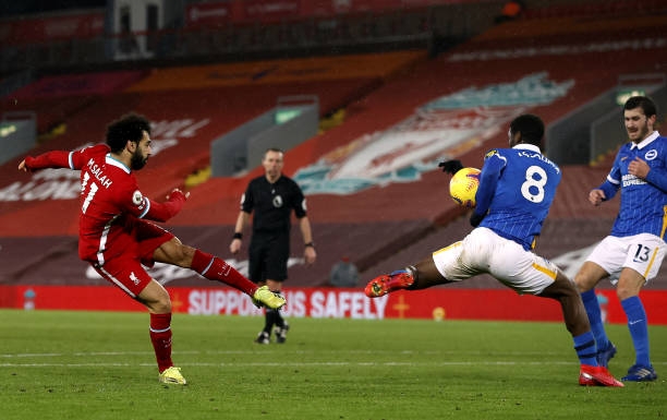 Trực tiếp Liverpool 0-1 Brighton: Sai lầm hàng thủ Ảnh 1