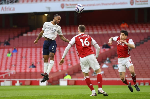 Trực tiếp Arsenal 0-1 Man City: Sterling lập công Ảnh 1