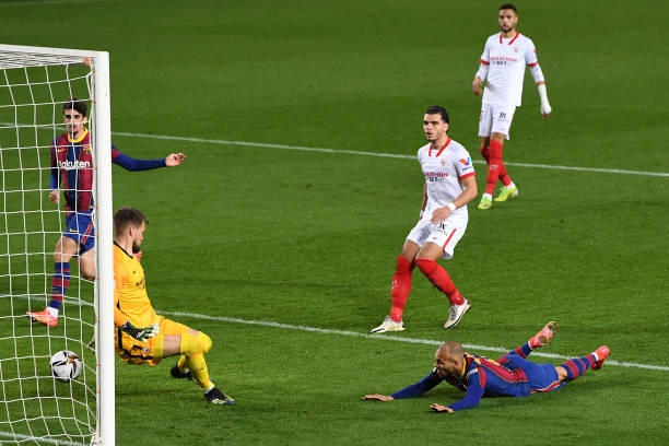 Trực tiếp Barca 3-0 Sevilla: Braithwaite lập công Ảnh 1