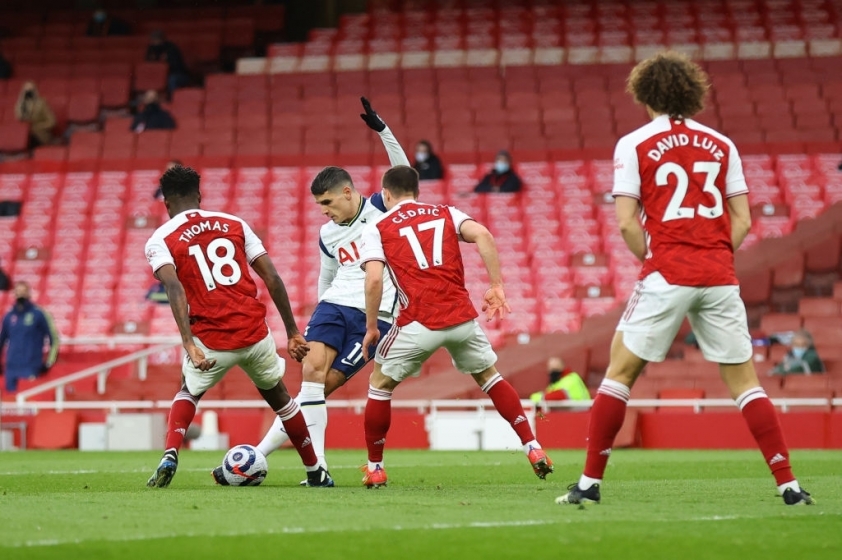 Trực tiếp Arsenal 0-1 Tottenham: Lamela lập siêu phẩm rabona Ảnh 1
