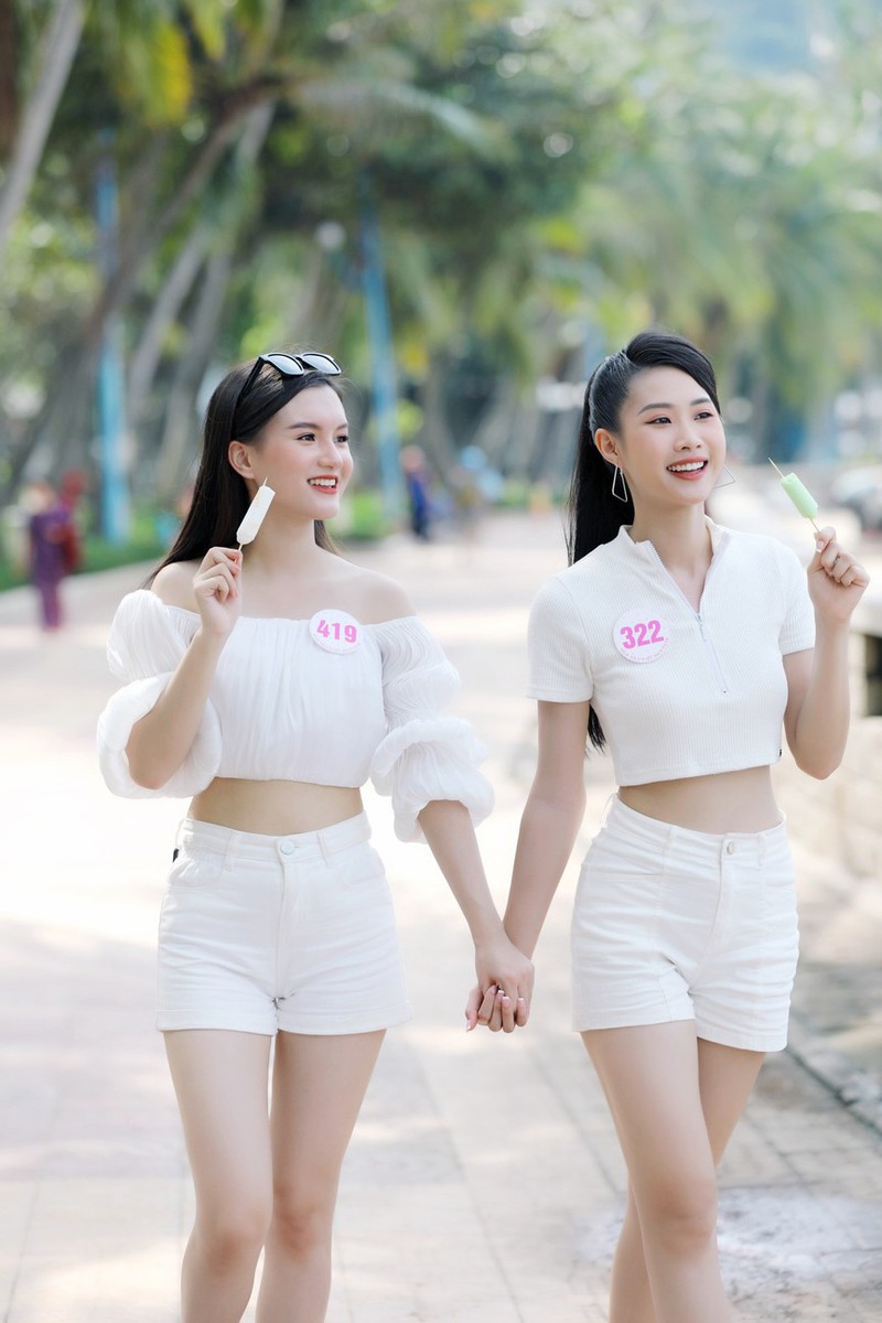 Bạn gái cũ tuyển thủ U23 lọt top Người đẹp thể thao Hoa hậu Ảnh 1