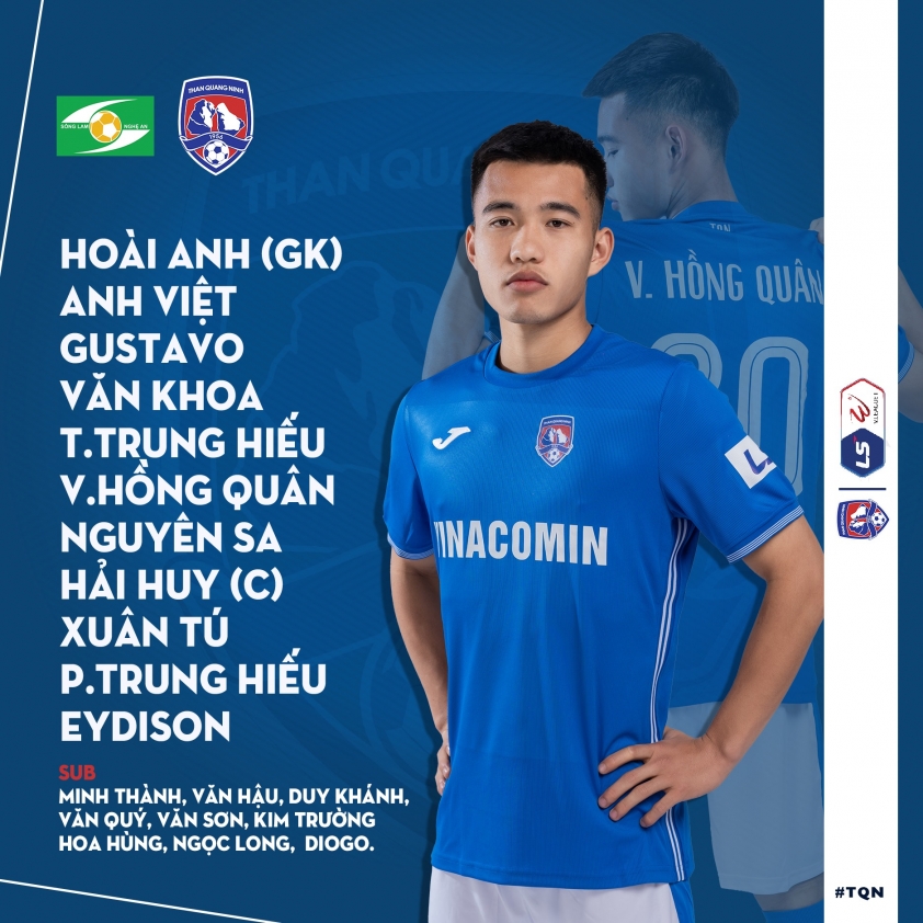 Trực tiếp SLNA vs Quảng Ninh: Sân Vinh đi dễ khó về Ảnh 1