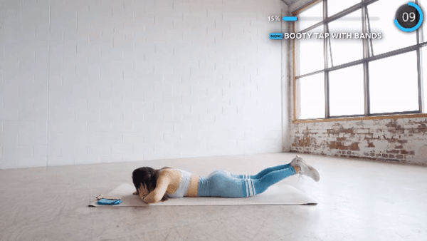 2. Booty tap with bands