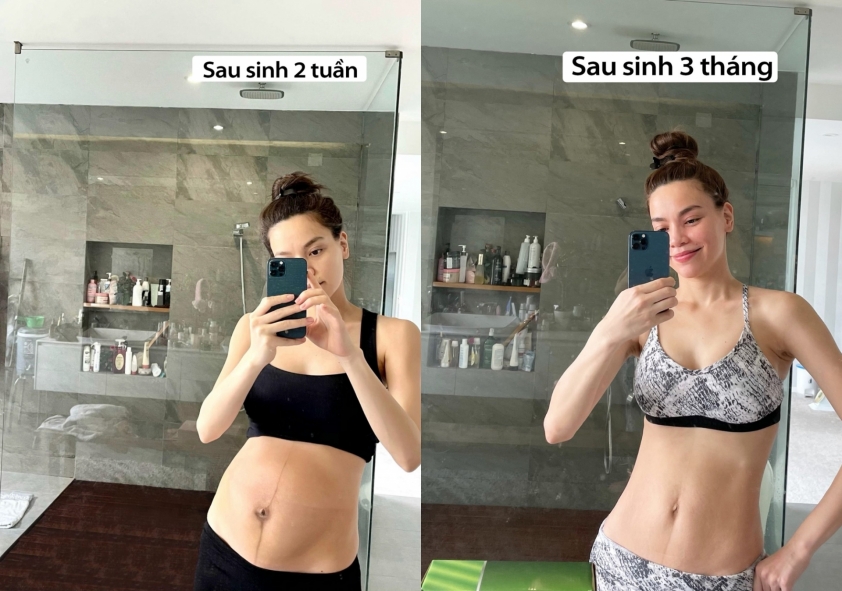 Hồ Ngọc Hà giảm cân sau sinh