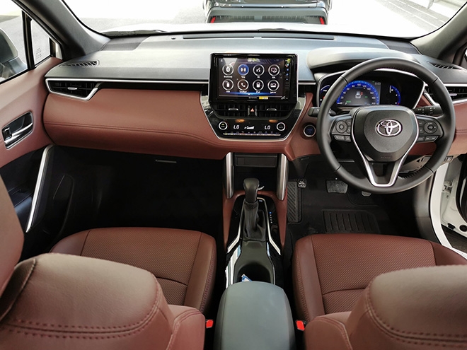 Nội thất Toyota Corolla Cross