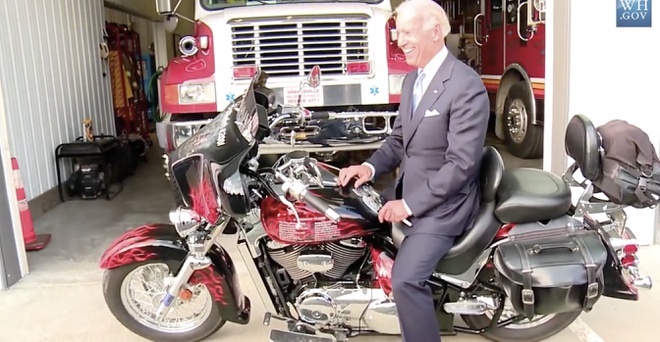 Joe Biden và chiếc Harley-Davidson đời 1979