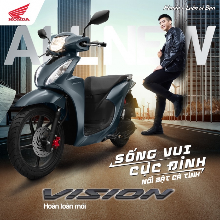 Honda Vision 2021 ra mắt tại Việt Nam, giá từ 29,99 triệu đồng Ảnh 1