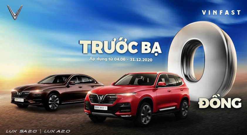 VinFast ưu đãi trước bạ 0 đồng