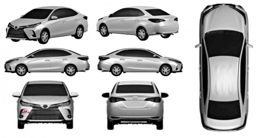 Thiết kế Toyota Vios 2021