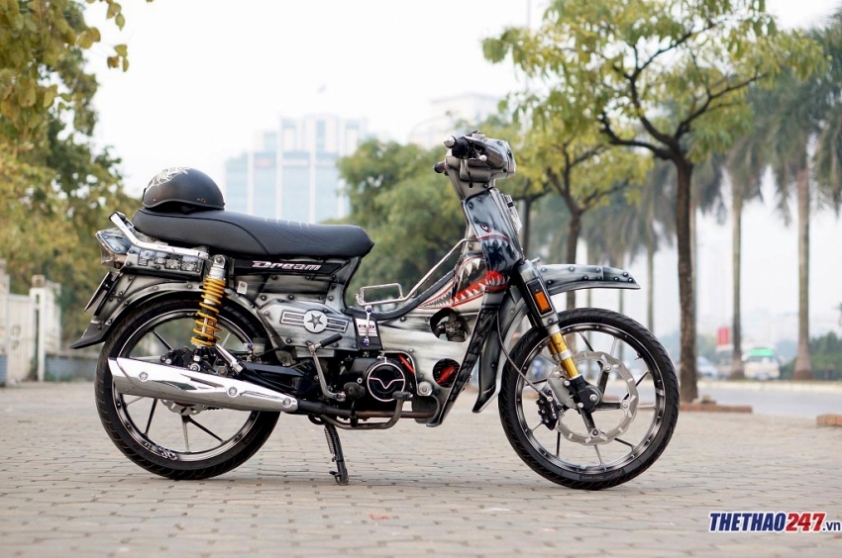 Chiếc xe Honda Dream độ độc nhất Việt Nam