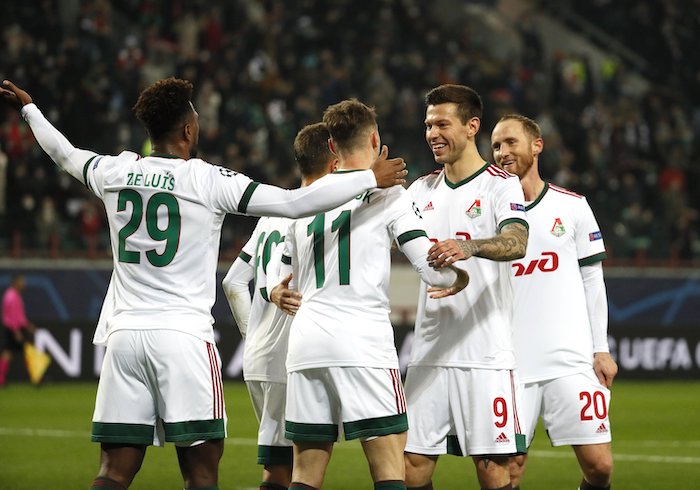 video ban thang lokomotiv 1-1 atletico madrid