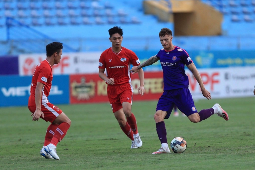 Trực tiếp Viettel 0-0 Sài Gòn: Đôi công hấp dẫn Ảnh 1