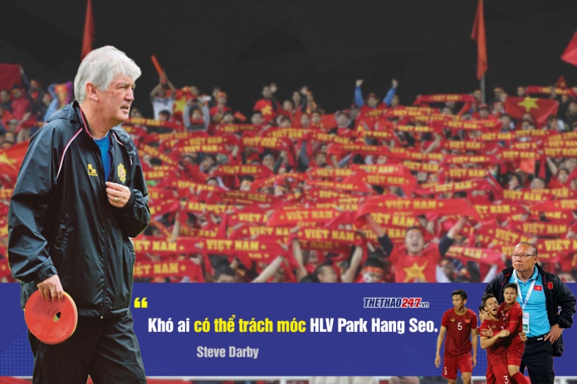 Cựu HLV Steve Darby: 'Không thể trách móc HLV Park Hang Seo' Ảnh 1