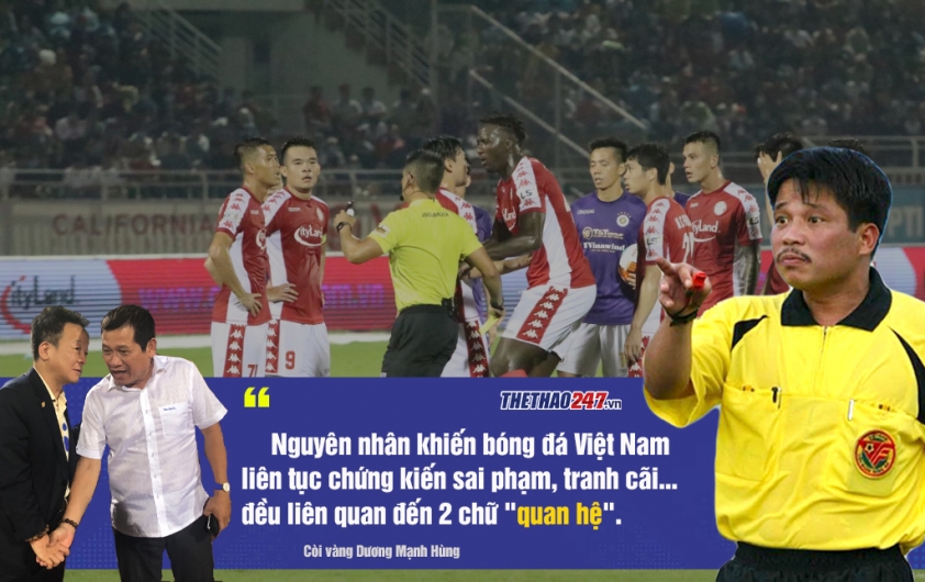 Còi vàng Dương Mạnh Hùng: 'Dương Văn Hiền đi lên nhờ quan hệ' Ảnh 2