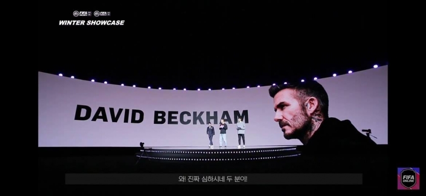 David Beckham xuat hien trong Fifa Online 4