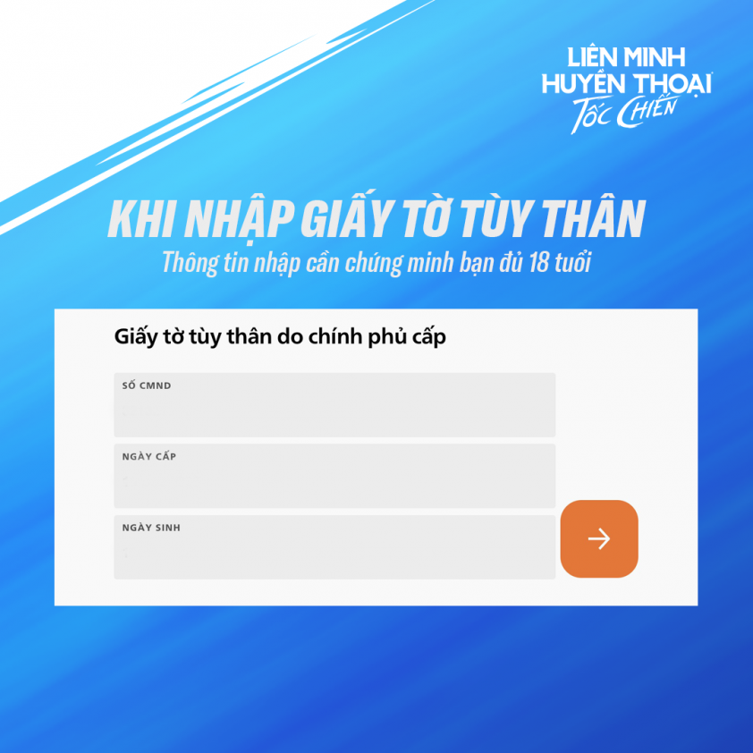 Huong dan dien thong tin ca nhan tai khoan Toc Chien