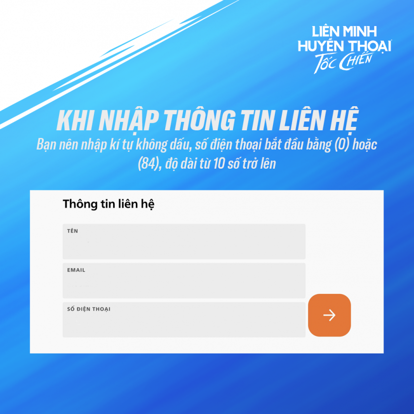 Huong dan dien thong tin ca nhan tai khoan Toc Chien