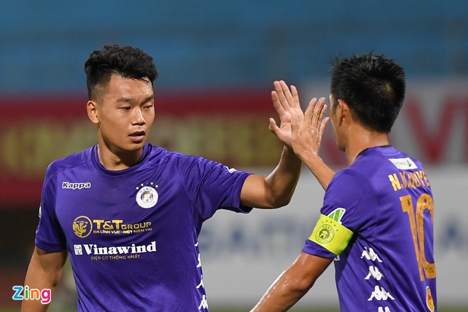 Trực tiếp Hà Nội 4-0 XSKT Cần Thơ: Quang Hải nổ súng Ảnh 1