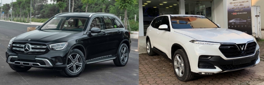Mercedes GLC200 vs VinFast Lux SA2.0