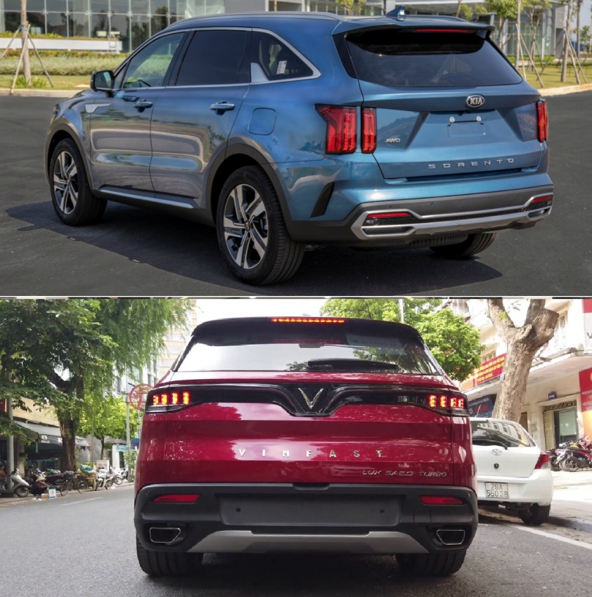 Ngoại thất Sorento 2021 và Lux SA2.0 2020