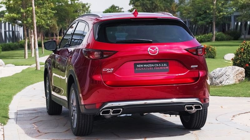 Đuôi xe Mazda CX-5
