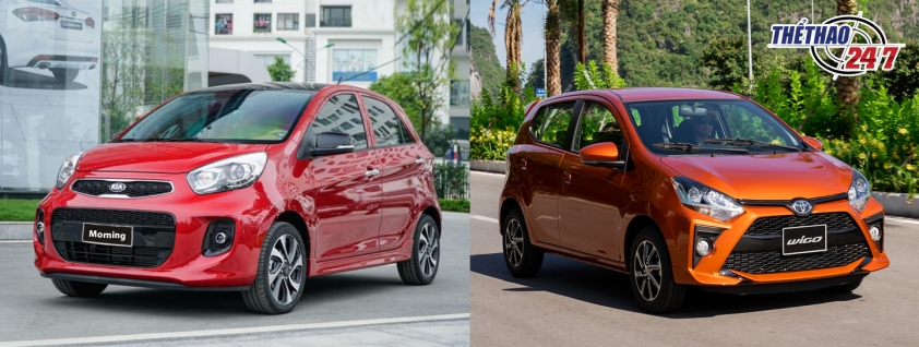Kia Morning và Toyota Wigo