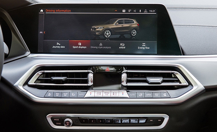 Trang bị tiện nghi giải trí BMW X5