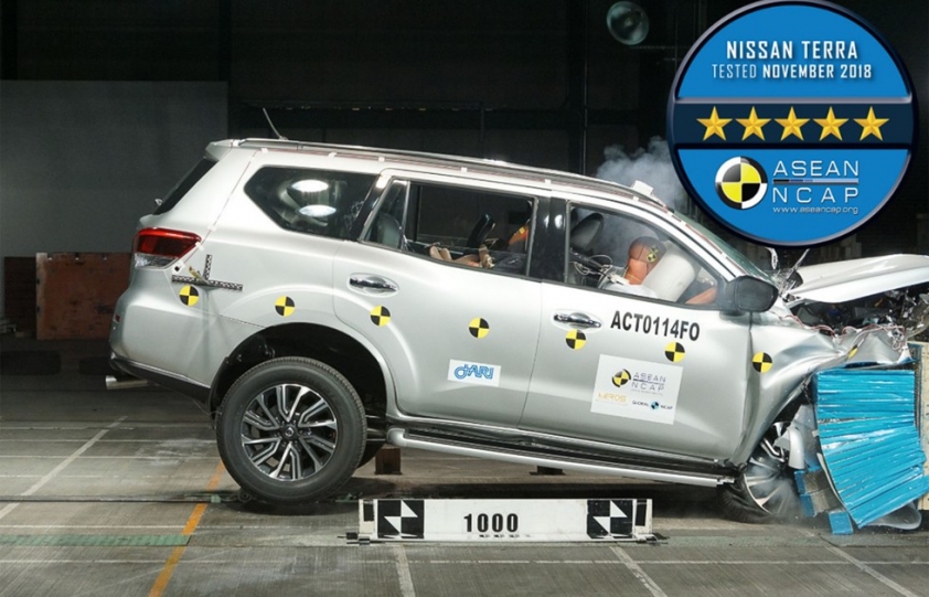Nissan Terra đạt tiêu chuẩn 5 sao của ASEAN NCAP