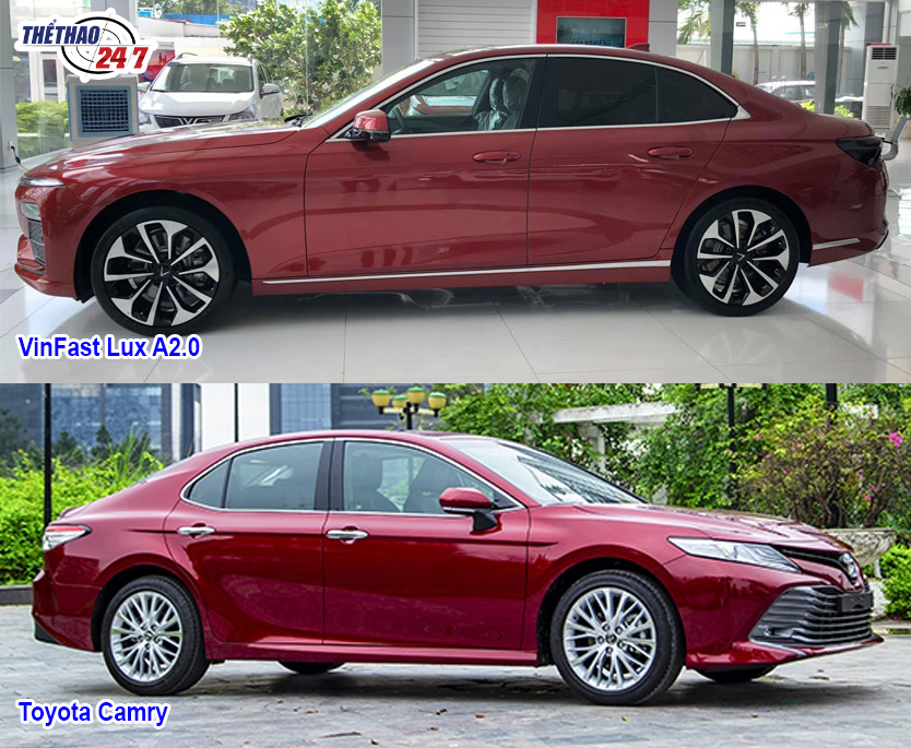 VinFast Lux A2.0 vs Toyota Camry